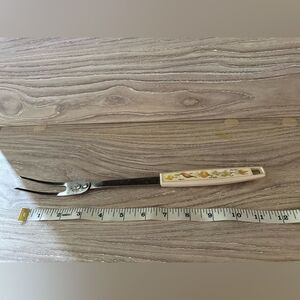 Ekco meat fork - onion variety family plastic handle cooking tool